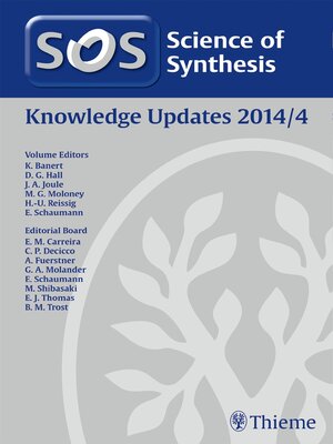 cover image of Science of Synthesis Knowledge Updates 2014 Volume 4